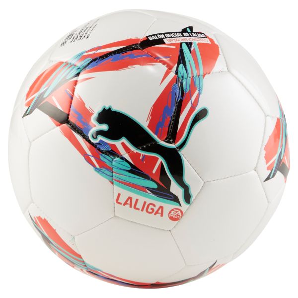 (Mis 1) Mini Ball PUMA Orbita La Liga(Bianco-Arancio-Nero)…x